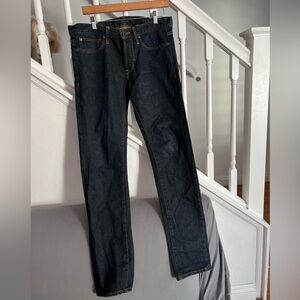 John Varvatos "Bowery" Midnight Blue Straight Jeans